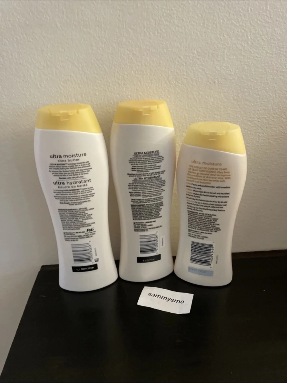 Olay Ultra Moisture Body Wash Shea Butter 12oz & 13.5oz, x3